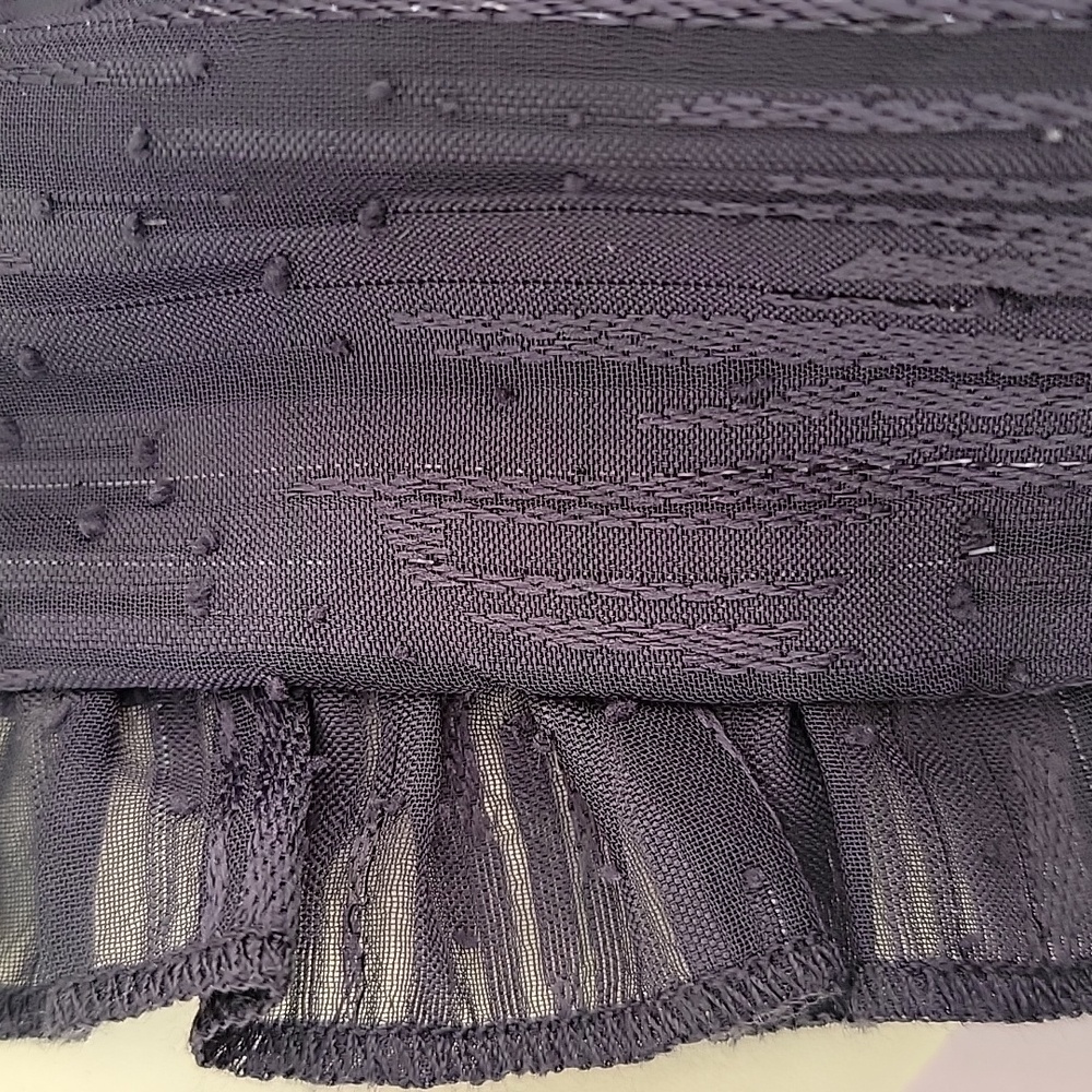 NWT 💗 JOIE Chic Ruffle Sleeveless V-Neck  Lined Blouse Top M - Picture 4 of 10